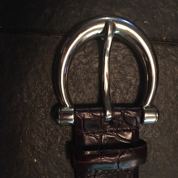 Brown genuine Italian Leather Belt - Picture 12 of 16